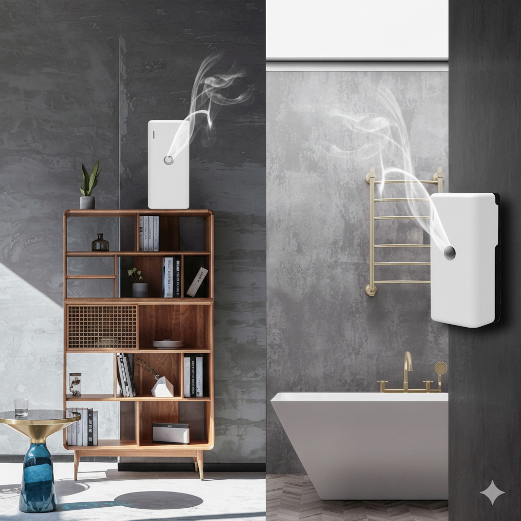 Subscripto Luxury Wall-Mounted Aroma Diffuser – Premium Commercial Series